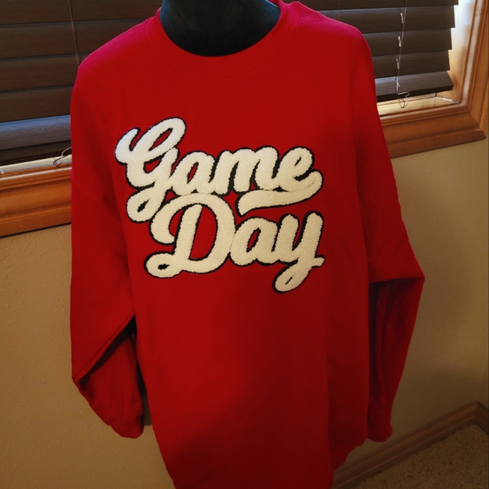 Game Day chenille Sweatshirt